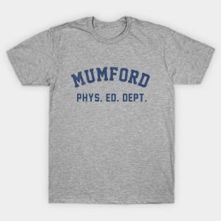 Mumford phys. ed. dept. - vintage Beverly Hills cop logo T-Shirt